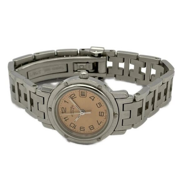 HERMES Clipper Silver Women's Wrist Watch 459-081225 - Picture 2 of 7